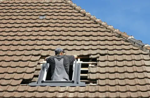 Pose de velux - Les Martys
